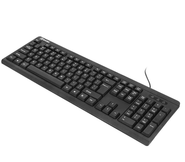 Tastatura cu fir Tellur US layout, negru