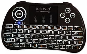 Klaviatūra Savio KW-02 Sort