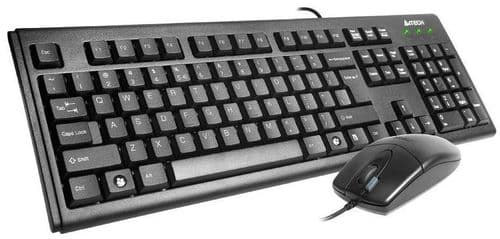 Keyboard Set A4TECH KM-72620 Svart