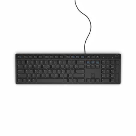 Dell | KB216 | Standard | Wired | RU | Black | 503 g | Numeric keypad Sort