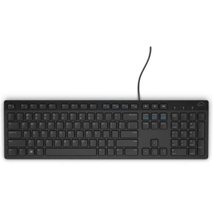 Dell | KB216 RTL Box | Multimedia | Wired | US | Black | Numeric keypad Sort