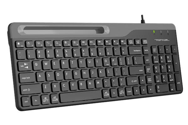 Keyboard A4TECH FK25, Smartphone Cradle, Black