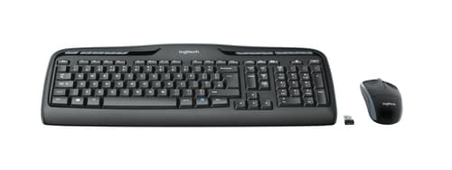 Logitech Wireless Combo MK330 Sort