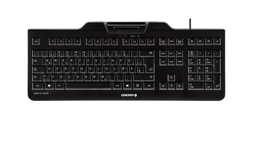 CHERRY KC 1000 SC BLACK USB/ Svart