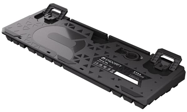 Endorfy herní klávesnice Thock TKL Kailh  BL RGB /USB/ blue sw. / drátová / mechanická / US layout / černá RGB