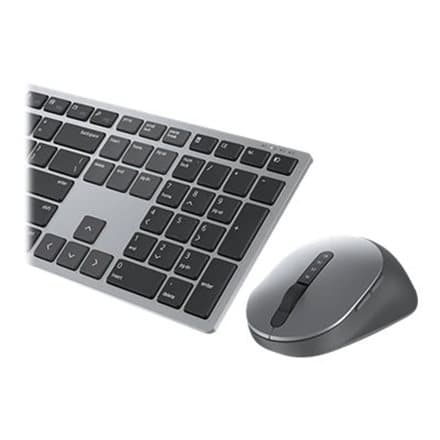 Dell | Premier Multi-Device Keyboard and Mouse | KM7321W | Keyboard and Mouse Set | Wireless | Batteries included | US | Titan grey | Wireless connect Grå, Titanium