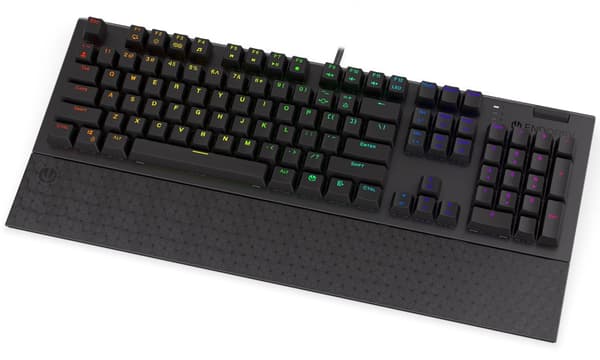Endorfy herní klávesnice Omnis Kailh RD RGB / USB / red switch / drátová /mechanická/US layout/ černá RGB
