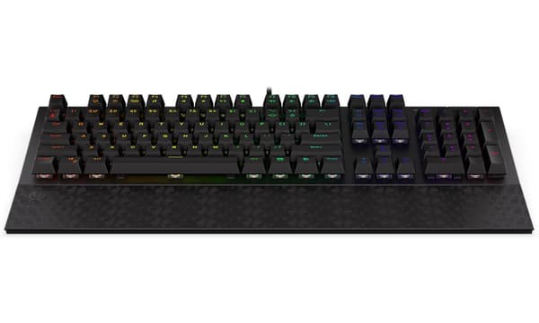 Endorfy herní klávesnice Omnis Kailh RD RGB / USB / red switch / drátová /mechanická/US layout/ černá RGB