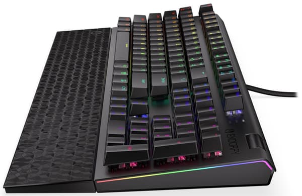 Endorfy herní klávesnice Omnis Kailh RD RGB / USB / red switch / drátová /mechanická/US layout/ černá RGB