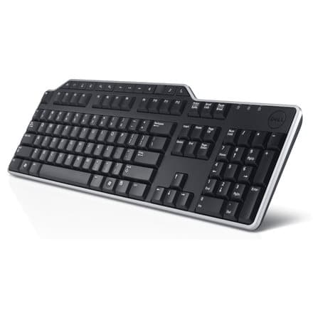 Dell | Keyboard | KB522 | Multimedia | Wired | Russian | Black | USB 2.0 | Numeric keypad Svart