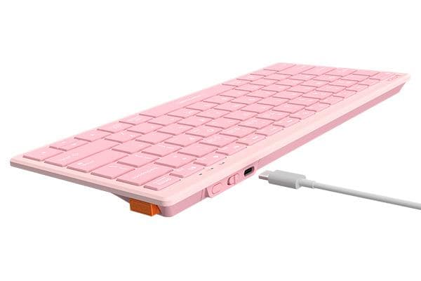 Keyboard FBX51C FSTyler, Bluetooth & 2.4G Wireless KB, Baby Pink