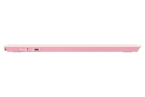 Keyboard FBX51C FSTyler, Bluetooth & 2.4G Wireless KB, Baby Pink