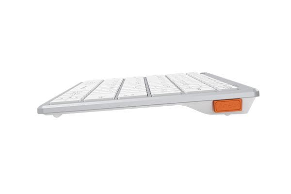 Keyboard FBX51C FSTyler, Bluetooth & 2.4G Wireless KB, Grayish White