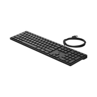 HP Wired Desktop 320K Keyboard (EN) Sort
