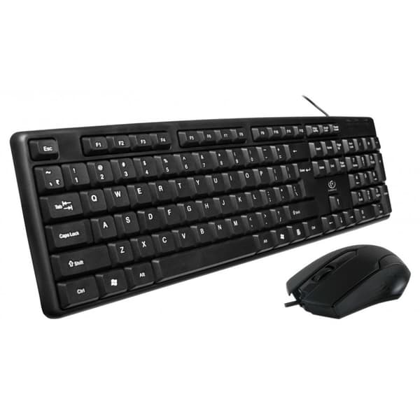 Zestaw USB klawiatura + mysz Simson 1,8m