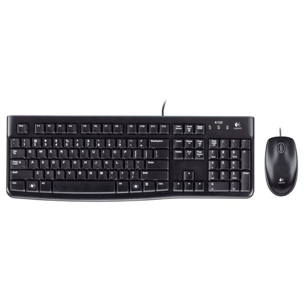 Logitech Desktop MK120 Sort