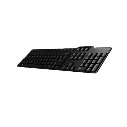 KEYBOARD SMARTCARDREADER KB 813/BLACK USB QWERTZ Sort