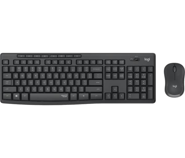 Logitech MK295 Silent Black US Grafitt
