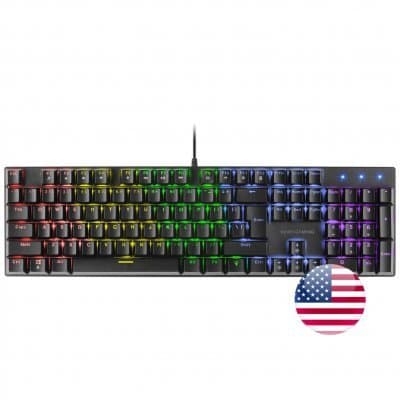 Mars Gaming MK422BRUS Gaming Mechanical Keyboard RGB / Brown Switch / US