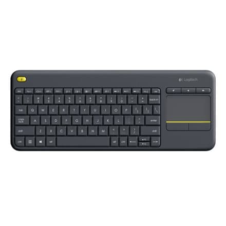 Logitech K400 Plus keyboard RF Wireless Dutch Black