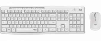 Logitech MK295 Silent White US Hvit
