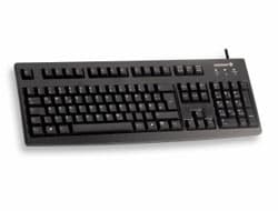 CHERRY G83-6105 keyboard Universal USB QWERTZ German Black Svart