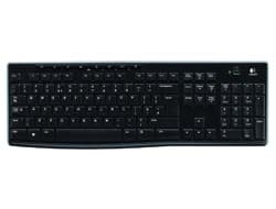 Logitech Wireless Keyboard K270 Sort