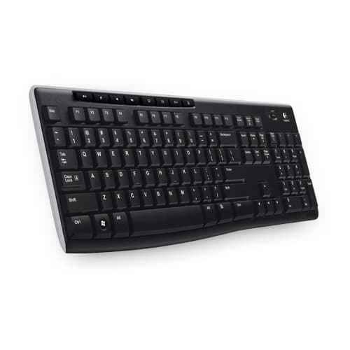 Logitech keyboard and mouse set MK270 Wireless Combo - black Sort