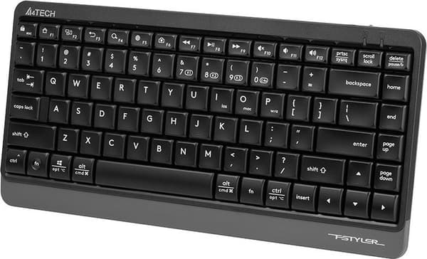 Keyboard A4TECH FSTYLER FBK11 2.4GHz+BT Black and grey A4TKLA47124