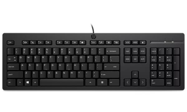 HP 125 Klávesnice Cz Sk Sort