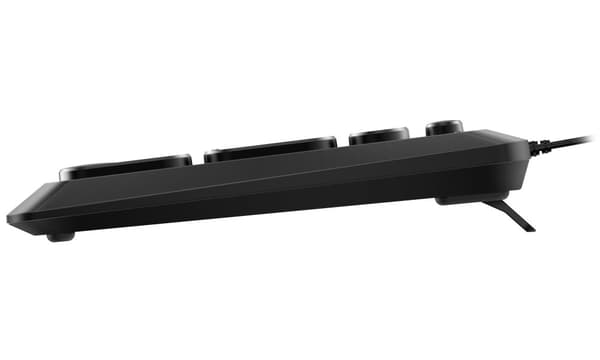GENIUS Slimstar Q200/ Drátová/ USB/ černá/ retro design/ CZ+SK layout