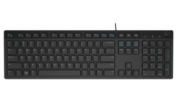 Dell Keyboard | KB216 | Multimedia | Wired | Ukrainian | Black Sort
