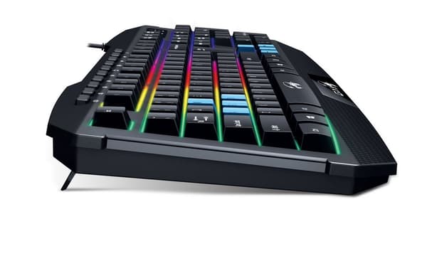 GENIUS GX GAMING Scorpion K215/ Herní drátová klávesnice/ podsvícená/ USB/ černá/ CZ+SK layout
