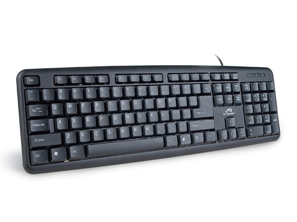 Tracer Maverick keyboard USB Black Sort