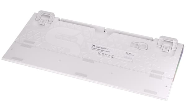 Endorfy herní klávesnice Omnis OWH Pudd.Kailh RD RGB /USB/ red switch / drátová / mechanická / US layout / bílá RGB