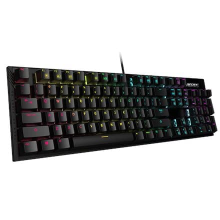 GIGABYTE AORUS K1 keyboard Gaming USB QWERTY English Black