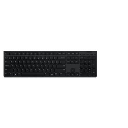Lenovo | Professional Wireless Rechargeable Keyboard | 4Y41K04075 | Keyboard | Wireless | NORD | Grey | Scissors switch keys Harmaa