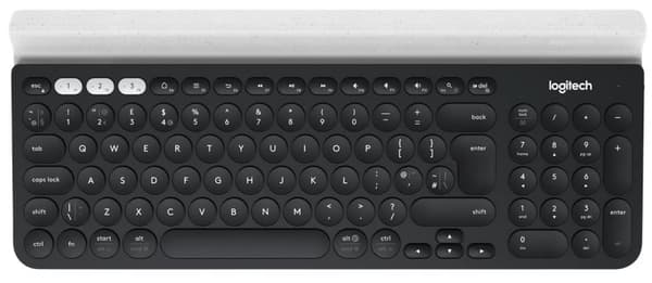 Logitech K780 Multi-Device - tastatur Grå, Hvit