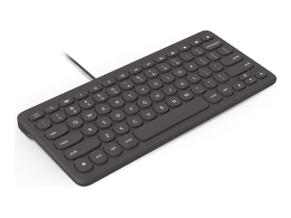 ZAGG Connect 12L - Tastatur - Apple Lightning-kontakt - QWERTY - Nordisk Sort