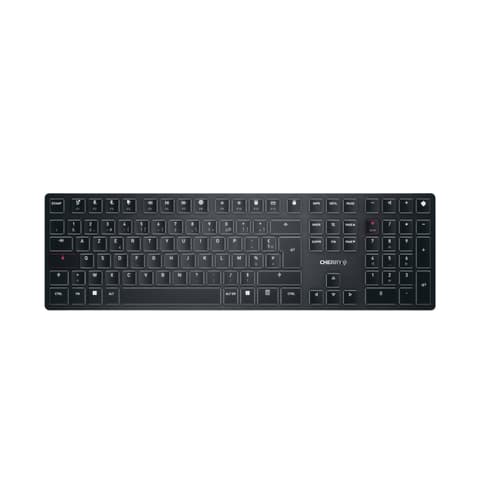 KW X ULTRA LOW PROFILE/CORDLESS PE FRANCE USB BLACK Sort