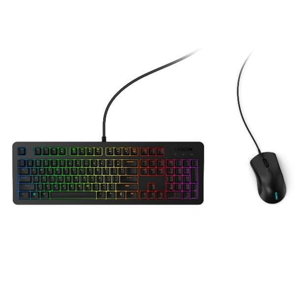 Mus & Tangentbord Lenovo km300 Svart