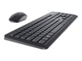 Miniatyrbild 3 av 5: Dell Wireless Keyboard and Mouse KM3322W - Sats med tangentbord och mus - trådlös - 2.4 GHz - QWERTY - ukrainska - svart