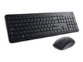 Miniatyrbild 2 av 5: Dell Wireless Keyboard and Mouse KM3322W - Sats med tangentbord och mus - trådlös - 2.4 GHz - QWERTY - ukrainska - svart