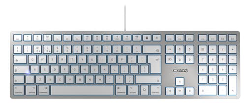 CHERRY KC 6000 SLIM SILVER/CORDED KEYBOARD F/ MAC Silver