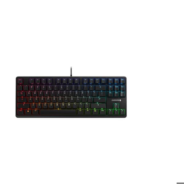 CHERRY G80-3000N RGB TKL, INTERNATIONELL LAYOUT, AZERTY KEYBOARD, KEYBOARD Svart