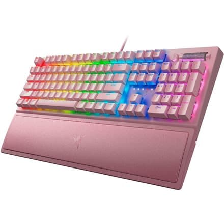 Razer BlackWidow V3 Gaming Keyboard, USB QWERTY, US English, Wired, Green Switch, Quartz