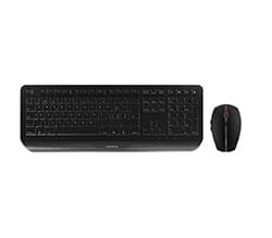 CHERRY GENTIX DESKTOP KEYBOARD/AND MOUSE SET Svart