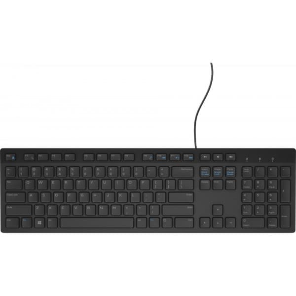 Dell Multimedietastatur KB216 tastatur Sort