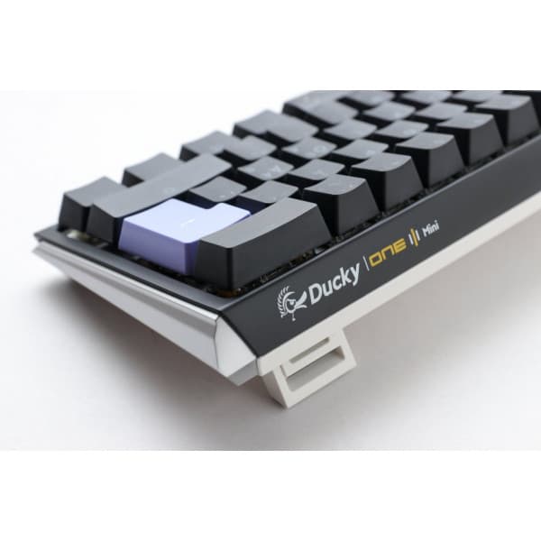Ducky One 3 Mini 60% -mekaniskt tangentbord med Cherry MX Silver-Switch, svart