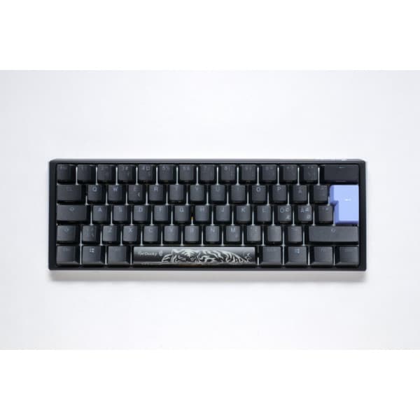 Ducky One 3 Mini 60% -mekaniskt tangentbord med Cherry MX Silver-Switch, svart